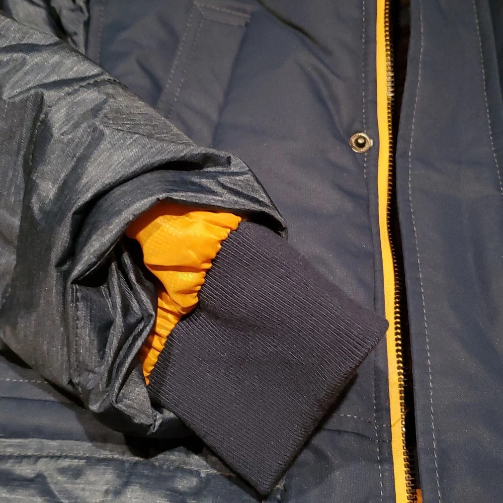 Hawke & Co. NEW Jacket Kids Reggie Hooded Tonal Vestee Parka (Little Boys)